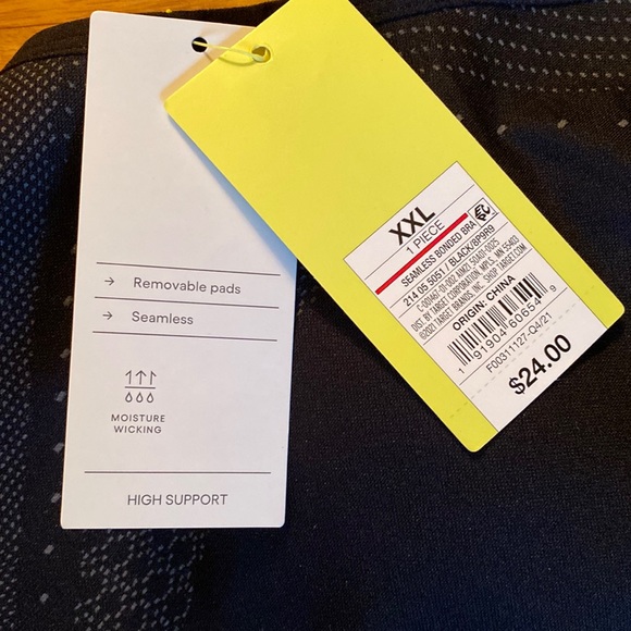 All in Motion Racer back sports bra, Women’s XXL, - Picture 4 of 6